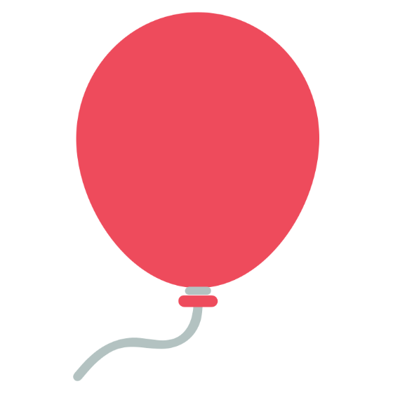 In this example, we create the effect of a balloon floating in the air using a shadow. We specify a large shadow offset, 100 pixels horizontally and 60 pixels vertically. The shadow has a soft blur of 20 pixels and is colored in semi-transparent black (rgba(0, 0, 0, 0.3)). Also, we add 30 pixels of padding around the icon to make the PNG appear more spacious. (Source: Wikipedia.)