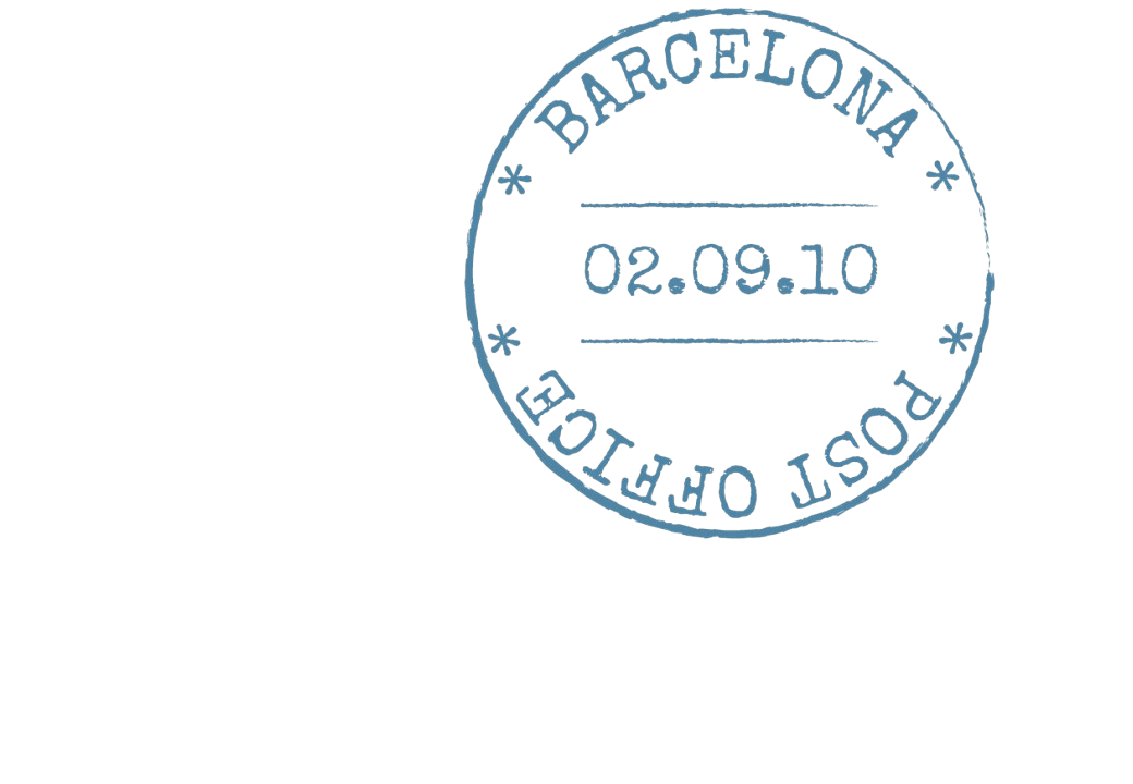 In this example, we're working with a digital seal in PNG format from the Barcelona Post Office. There was an error when it was made and it contains excess transparent space around it. By adjusting the cropping area in the input edito, we quickly and easily remove all unwanted padding on the left, bottom, and right sides of the seal. The cropping area dimensions are set to "418" for the left position, "0" for the top position, and 500×500 pixels for the size. As you can see, the output is a clean and compact version of the seal, which is now usable in all documents. (Source: Freepik.)