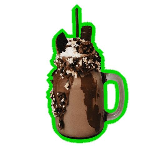This example removes a bright green, messy stroke around a chocolate drink. It first completely erases pixels within a radius of 12px from all sides. Then, it performs deep stroke cleanup, erasing green pixels with 20% similarity, in gaps of 50px deep using the closest color tone algorithm. Finally, it smooths the pixels around the edges in a range of 2px to give the resulting drink glass a nice look. (Source: Pexels.)