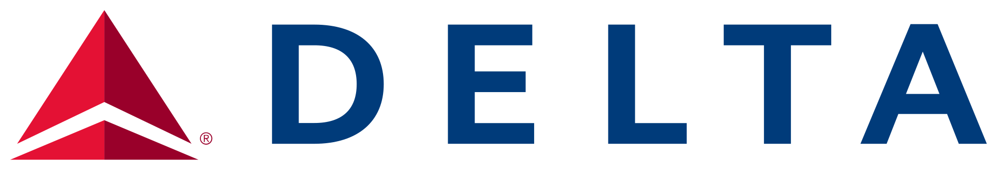 In this example, we convert the Delta Air Lines brand logo into a slightly rotated rectangular stamp in PNG format. To reflect color variations in the original red-and-blue logo, we enable dithering using the Atkinson's method, which simulates multiple colors through dot-style shading. We also lower the color contrast to 50%, fill the stamp's imprint with Delta's red color, and add a rectangular border around the whole stamp in Delta's blue color. (Source: Wikipedia.)