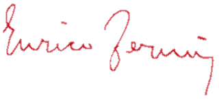 In this example, we make the thin and barely visible Enrico Fermi's signature clear and bold. We choose the "Add Outer Thickness" option and add a 1-pixel outline to the existing red signature. In addition, the program also saturates the semi-transparent pixels of the original signature with red color and makes them fully opaque. (Source: Wikipedia.)