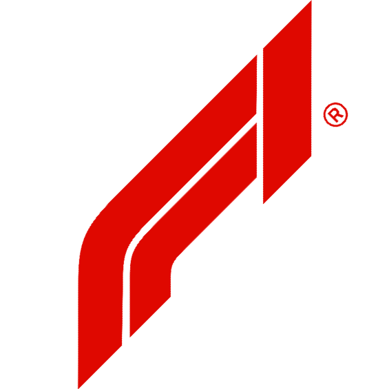 In this example, we load the Formula One logo, which is placed diagonally at an angle of 45 degrees. To flip the logo back to a horizontal position, we rotate it again, but this time using a negative angle, which rotates it clockwise. We enter -45 degrees in the options, resulting in a horizontally aligned Formula One logo. (Source: Wikipedia.)