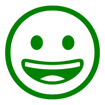 In this example, we create a friendly "Great Job!" stamp using the 😀 grinning face emoji. This emoji stamp is often used by primary school teachers to provide positive feedback on students' assignments. To design the stamp, we set the emoji size to 360 pixels and make the emoji bold for clear visibility. To give it a cheerful, supportive look, we color the stamp green and use a transparent background to make it easy to apply on students' papers and digital work without covering anything up.
