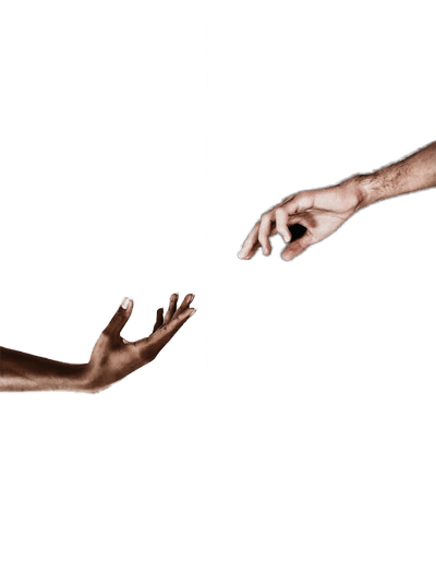 This example flips a transparent PNG of hands vertically. The hand that was pointing down is now pointing up, and the hand that was pointing up is now pointing down.