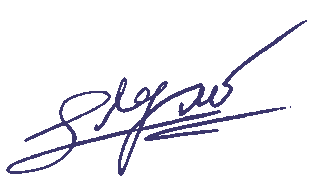 In this example, we improve a scanned copy of a handwritten signature and make it ready for use in digital documents. To give the signature a more professional appearance, we convert it to a uniform solid shade of dark blue (color's hex code is #3b366d), which matches the original ink color. Additionally, we increase the thickness of the signature, making it more pronounced. To do this, we add 2 pixels to the pen's line thickness (set in the options). However, we only add the new thickness to the outside of the signature so that the loops and holes in the letters didn't get narrower and didn't fill with excess color.