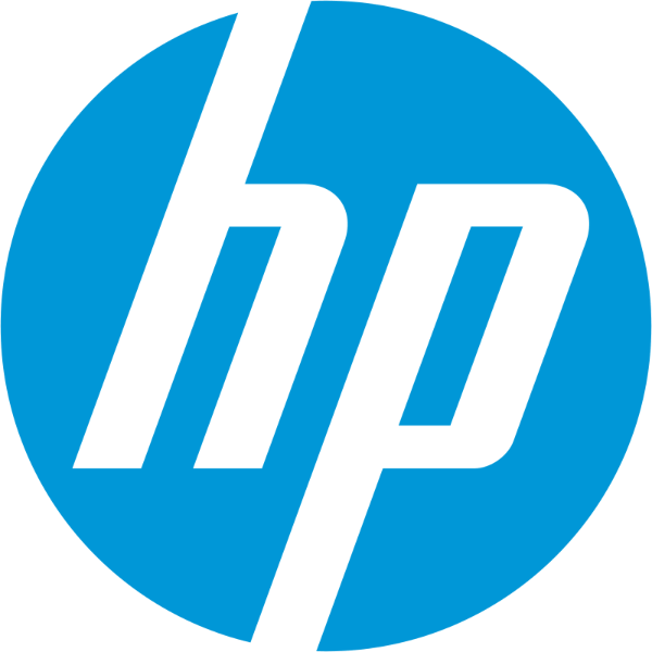 In this example, we use radians to rotate the logo of the Hewlett-Packard Company (HP). We specify a rotation angle of 1 radian, which is approximately equal to 57.2956 degrees. This gives the logo a counterclockwise tilt. (Source: Wikipedia.)