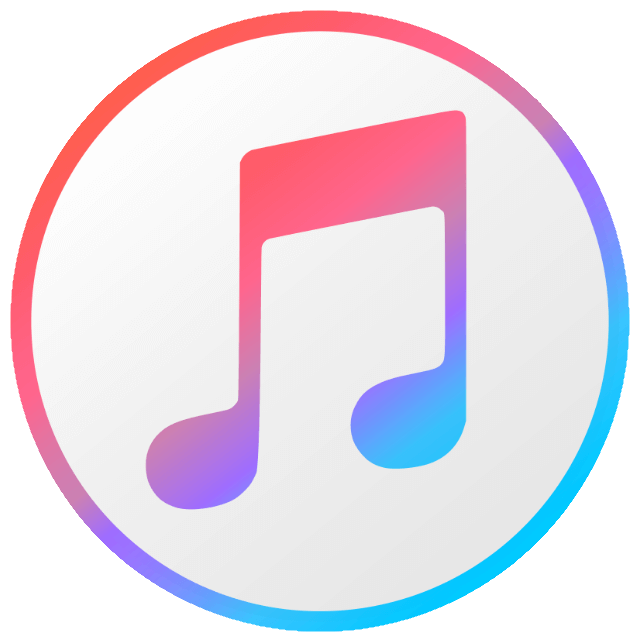 In this example, we remove the light gray color (#f9f9f9) from the iTunes icon, focusing on areas where the color touches the outer boundary. This way, the color inside the circle remains opaque. We remove 20% of the other gray shades and smooth the edges with a radius of 1 pixel. (Source: Wikipedia.)