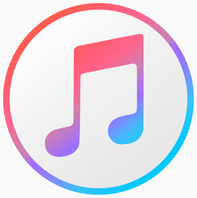 In this example, we remove the light gray color (#f9f9f9) from the iTunes icon, focusing on areas where the color touches the outer boundary. This way, the color inside the circle remains opaque. We remove 20% of the other gray shades and smooth the edges with a radius of 1 pixel. (Source: Wikipedia.)