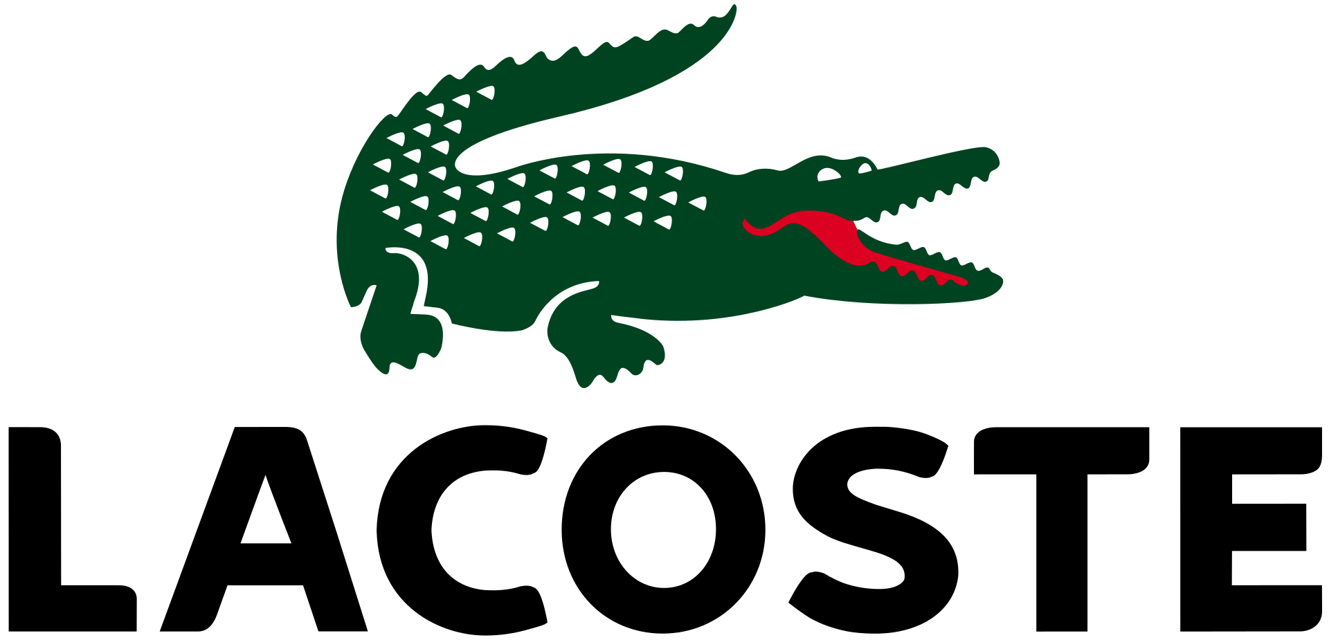 In this example, we extract the green alligator from Lacoste's logo. Once we load the PNG of the logo, we click on the crocodile above the brand's name. The crocodile's color gets substituted in the color match option and in the output, we get the image of this reptile. (Source: Wikipedia.)