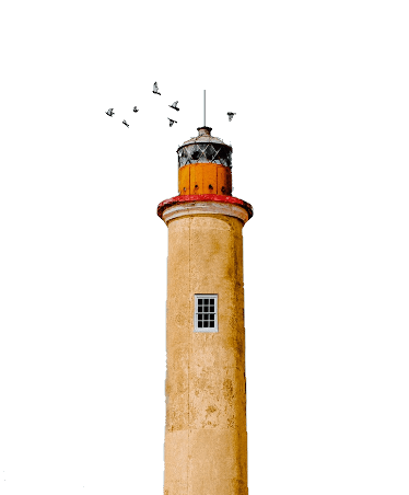 In this example, we remove the blue sky pixels and create a lighthouse photo with no background. We delete the #AACDD3 hex code color as well as 6% of similar color palette shades. To make sure that there are no blue pixels remaining on the edges of the lighthouse, we smooth the edge boundary with a thickness of one pixel. (Source: Pexels.)