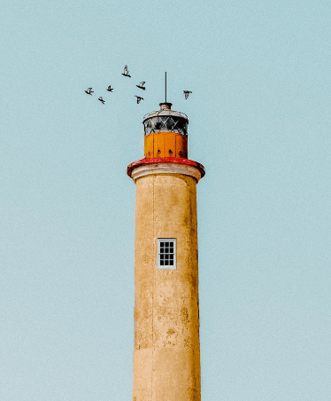In this example, we remove the blue sky pixels and create a lighthouse photo with no background. We delete the #AACDD3 hex code color as well as 6% of similar color palette shades. To make sure that there are no blue pixels remaining on the edges of the lighthouse, we smooth the edge boundary with a thickness of one pixel. (Source: Pexels.)
