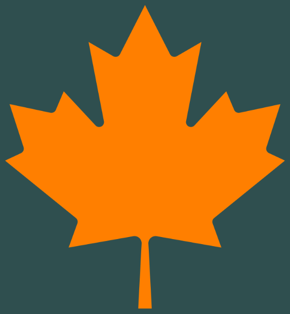 In this example, we remove the dark gray background color from the PNG maple leaf icon. To identify the exact background color for removal, we click on it in the preview, and the program automatically detects its RGB code. We remove this detected color along with 20% of its shades and smooth the edges with a radius of 2 pixels, making the edges slightly semi-transparent. (Source: Wikipedia.)