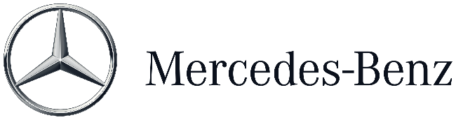 In this example, we change the three-dimensional metallic design of the Mercedes-Benz logo to a unified version with a solid white fill. We also change the background color to black, creating maximum contrast and enhancing brand recognition. (Source: Wikipedia.)