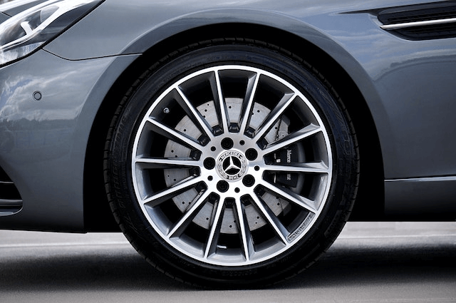 In this example, we apply a swirl effect on a PNG of a car wheel. We set the origin point of the vortex to the center of the wheel and twist all pixels within the radius of 120 pixels by 70 degrees. As a result, we get to see what the next generation car wheel will look like. (Source: Pexels.)