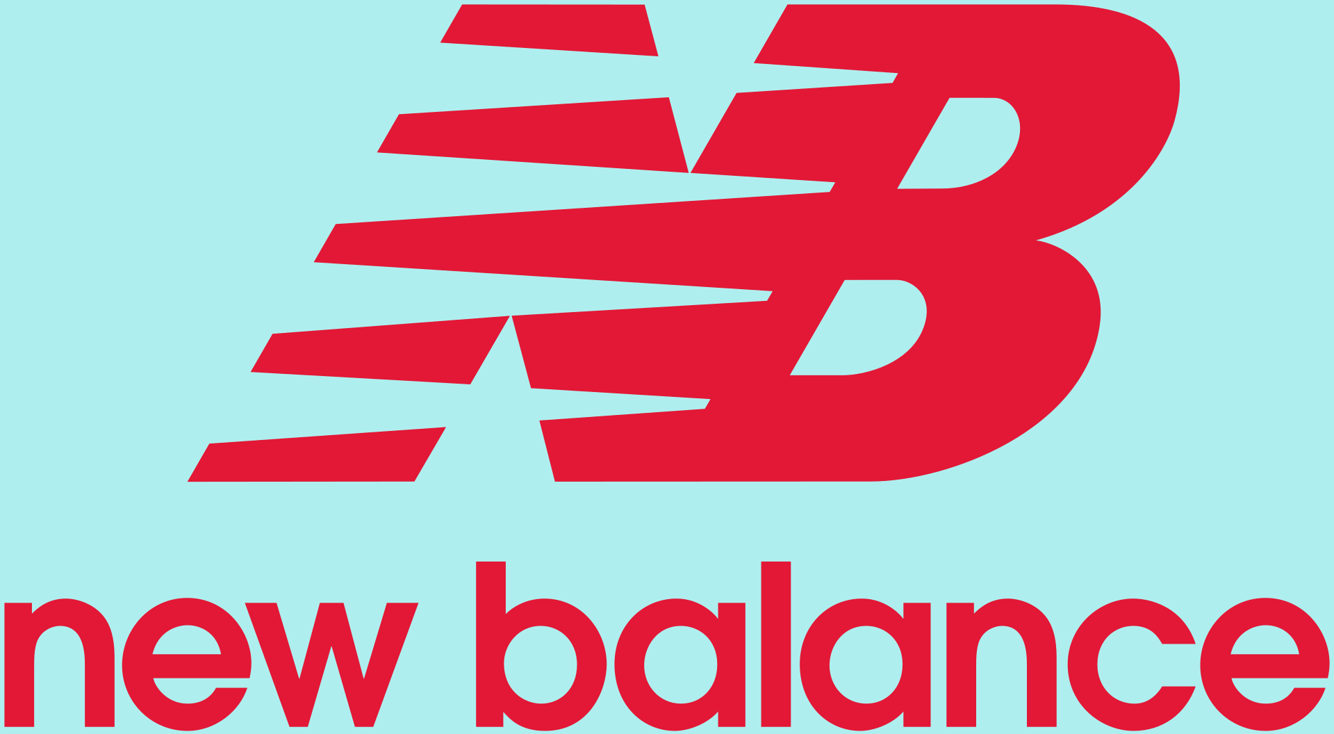 In this example, we're working with the New Balance logo in PNG format. Unfortunately, someone had added a light cyan background and we can't use it for our purposes as it's not transparent. To separate the logo from the background, we remove the light cyan color from the PNG. To identify the cyan color code, we simply click on the logo in the input editor. The tool calculates the pixel's color and sets the transparency color to "rgba(175, 238, 238, 255)" in the options. We also use a 5% threshold to remove similar cyan shades near logo edges and add anti-aliasing around the logo with a radius of 1 pixel. (Source: Wikipedia.)