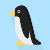 This example converts a sequence of hex codes into a tiny PNG image of a penguin. The input data has a simplified format that does not contain the hash symbol and uses a shortened format for some gray colors (for example, instead of the color "#222222" we use "222", and instead of "#EEEEEE" we use "EEE"). Since the data does not have line breaks, the program uses the width specified in the options (50 pixels) and converts the hex to the penguin PNG. (Source: Wikipedia.)