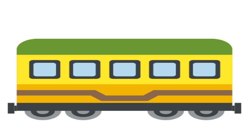 In this example, we change only the width of the PNG icon, increasing it from 400 pixels to 600 pixels. To achieve this, we disable the aspect ratio preservation mode, resulting in a longer railroad car icon. (Source: Wikipedia.)