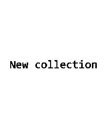 This example showcases a new jewelry collection using a unique GIF animation. It uses the "Pixel Dissolve" effect to progressively display three rings with green gemstones. The image is revealed pixel by pixel over 15 seconds and 50 frames. The animation starts with a transparent background, and a text overlay reading "New collection" in a black Monospace font. The design is kept minimalistic and the animation is configured for infinite looping so that once the image is fully displayed, the reveal restarts from the beginning again without user interaction. (Source: Pexels.)