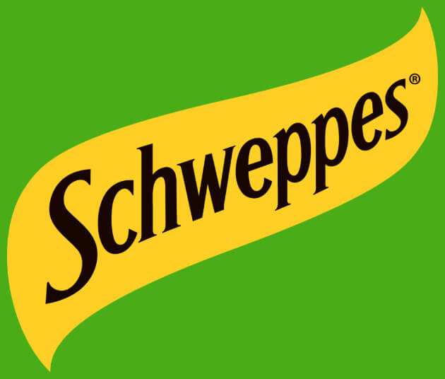 In this example, we convert the opaque JPG Schweppes logo to PNG format with transparency. We activate the transparency mode in the options and turn the green background color "#4aad18" into a transparent color. To also remove various shades of green, we increase the color threshold to 22%. The result is a Schweppes logo with a transparent background, ready for use on different backgrounds. (Source: Wikipedia.)