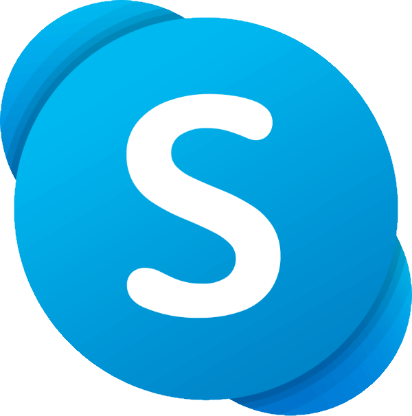 This example removes the background from the Skype logo. The background is white and is placed around the brand's blue icon. However, the white color is also present inside the logo, forming the letter "S". To remove the background around the logo while keeping the letter inside filled, we activate the option to delete regions outside. This way, we clean the logo of the white background and 15% of other shades, and we make slight edge smoothing with a radius of 1 pixel. (Source: Wikipedia.)