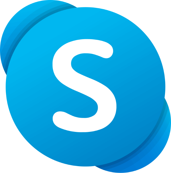 This example removes the background from the Skype logo. The background is white and is placed around the brand's blue icon. However, the white color is also present inside the logo, forming the letter "S". To remove the background around the logo while keeping the letter inside filled, we activate the option to delete regions outside. This way, we clean the logo of the white background and 15% of other shades, and we make slight edge smoothing with a radius of 1 pixel. (Source: Wikipedia.)