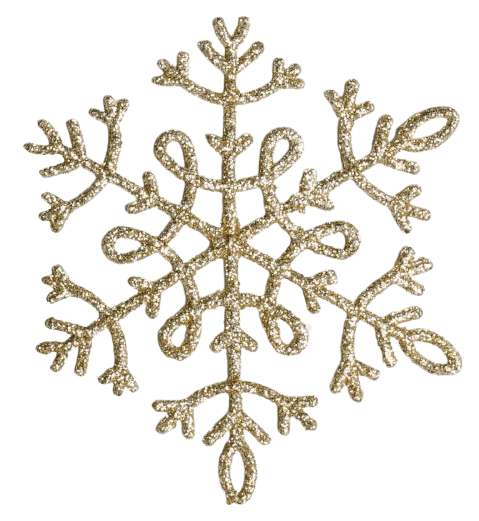 In this example, we convert a PNG snowflake with many sparkles into a crisp black silhouette on a transparent background. The resulting silhouette captures the details of the snowflake and can be used as a stencil for creating winter decorations. (Source: Pexels.)