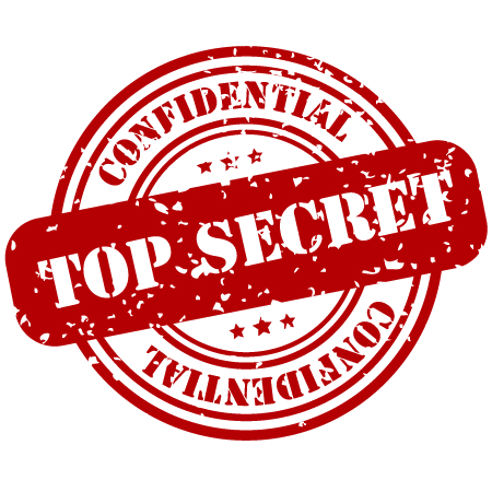 In this example, we use our tool to remove the solid white background from a PNG stamp labeled "Top Secret". With the background removed, the stamp turns into a digital PNG stamp that can be used in various projects and documents as it's see-through. To do it, we set the "Transparency Color" option to "white" and the "Transparent Color Similarity Percentage" to "60%" to ensure that all similar white shades around the stamp are also made transparent. (Source: Vecteezy.com.)