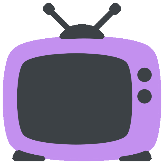 In this example, we increase the thickness of the colorful TV icon. We add 8 pixels on all sides, keeping the transparent background behind the icon. To ensure the added pixels are the same color as the elements of the original icon, we activate the "Auto Color Detection" mode. (Source: Wikipedia.)