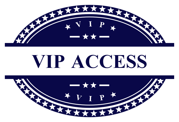 In this example, we design an oval "VIP ACCESS" stamp with a stylish star-themed layout. We enable the solid fill mode, which fills the background elements of the stamp, and improve the design by adding an extra border, secondary text, decorative stars, and lines. We also load a unique custom font called "Special Elite" to give the stamp an original look. This stamp can be used to mark exclusive event passes, membership cards, or restricted areas that require special authorization.