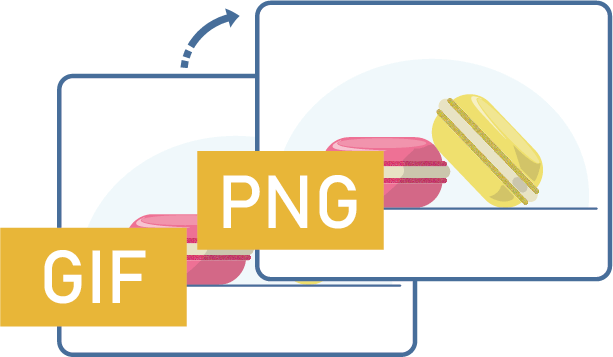 how to convert gif to png 